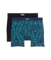 Боксеры Saxx Vibe Xtra Super Soft с летним принтом, 2 штуки, дышащие и комфортные 11232358