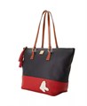 Dooney &amp, Bourke Сумка-тоут Boston Red Sox с кожаными ручками, размер 12 , x 8 , x 12 ,, с карманами и замком 11173468