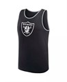 Logo Athletic Молодежный чёрный топ Las Vegas Raiders Unmatched Success с логотипом команды, выполненный из легкого дышащего материала 11222056