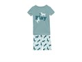 Kickee Pants Kids Детский комплект пижамы Kickee Pants с графическим принтом, короткими рукавами и шортами с эластичным поясом 11226667