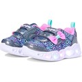 Кроссовки Skechers Kids Heart Lights - Boogie Land 303258N с подсветкой и 3D-дизайном в виде сердца 11178252