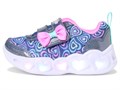 Кроссовки Skechers Kids Heart Lights - Boogie Land 303258N с подсветкой и 3D-дизайном в виде сердца 11178252