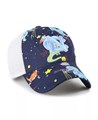 ',47 Brand Темно-синяя регулируемая бейсболка в стиле North Carolina Tar Heels с динозаврами и космосом для мальчиков и девочек 11173824