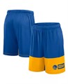 Молодежные шорты Golden State Warriors Logo Athletic с цветными блоками и эластичным поясом Best of the Best 11224316