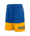 Молодежные шорты Golden State Warriors Logo Athletic с цветными блоками и эластичным поясом Best of the Best 11224316