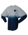 Лонгслив унисекс Penn State Nittany Lions с омбре, свободный крой, Spirit Jersey 11238591