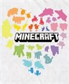 Fifth Sun Мужская футболка Minecraft Heart из 100% хлопка, фасон slim-fit с коротким рукавом и графическим принтом спереди 11239852