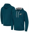 Худи Antigua в темно-зеленом цвете с вышивкой Philadelphia Eagles для молодежи, лонгслив для холодной погоды 11222002