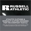Женское поло Russell Athletic с влагоотводящей технологией Dri-Power и UV защитой 30+ 11241195