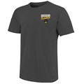 Image One Мужская футболка Missouri Tigers Comfort Colors с короткими рукавами из 100% хлопка, серая 10048867