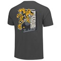 Image One Мужская футболка Missouri Tigers Comfort Colors с короткими рукавами из 100% хлопка, серая 10048867