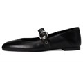 Балетки Stuart Weitzman Supermoto Mary Jane из натуральной кожи с пряжкой на ремешке 11227246