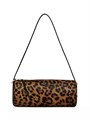 Reformation Цилиндрическая сумка через плечо Simona из леопардовой кожи с отделкой из натуральной кожи 10042547