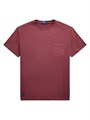 Мужская хлопковая футболка Polo Ralph Lauren Classic-Fit с коротким рукавом и карманом 11014488