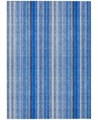 Addison Моющийся коврик в полоску 8',x10',, высота ворса 0.19 см, для дома и улицы 11228250