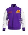 Pro Standard Молодёжная фиолетовая куртка Phoenix Suns City Edition 2024/25 из шерсти с полной застёжкой-молнией 11224160