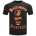 Футболка Pro Standard ORIOLES OLD ENGLISH SJ из мягкого и эластичного материала, 94% хлопок, 6% спандекс 11229417