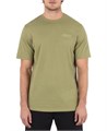 Мужская футболка Hurley с короткими рукавами и защитой UPF 30+, из хлопка и полиэстера 11233422