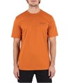 Мужская футболка Hurley с короткими рукавами и защитой UPF 30+, из хлопка и полиэстера 11233422