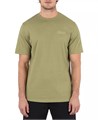 Мужская футболка Hurley с короткими рукавами и защитой UPF 30+, из хлопка и полиэстера 11233422