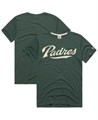 Мужская зелёная трикотажная футболка San Diego Padres Hyper Local от бренда Homage 11239491