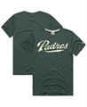 Мужская зелёная трикотажная футболка San Diego Padres Hyper Local от бренда Homage 11239491