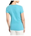 Футболка Nic+Zoe Perfect Knit с круглым вырезом, облегающим силуэтом, 95% хлопок 11030912