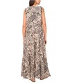 Макси-платье без рукавов для женщин от Vince Camuto с кружевной отделкой и узором пейсли, 100% вискоза 11233390