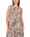 Макси-платье без рукавов для женщин от Vince Camuto с кружевной отделкой и узором пейсли, 100% вискоза 11233390