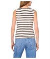 Майка Vince Camuto с классическим дизайном и полосками, 82% полиэстер, 18% хлопок 11227285