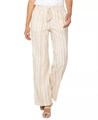 Женские широкие брюки в полоску с поясом на шнурке от Liverpool Los Angeles, средняя посадка 11173113