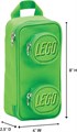 Поясная сумка для школьников LEGO в форме кирпича 1x2 с двумя карманами на молнии из прочного водоотталкивающего материала 11241368
