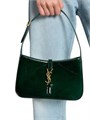 Saint Laurent Сумка через плечо из лаковой кожи, 23x16x6.5 см, с внутренним карманом и регулируемым ремнем 11166126