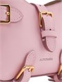 Altuzarra Мини-сумка-багет из гладкой телячьей кожи с золотистыми пряжками и регулируемым плечевым ремнём 11235261