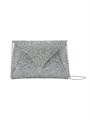 Tyler Ellis Клатч Lee Pouchet с кристаллами Swarovski, серебряной фурнитурой и магнитной застежкой 11165286