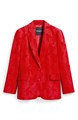 Пиджак Desigual из жаккардовой ткани с шалевым воротником, цветочным узором и двубортной застежкой 10047156