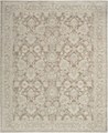 Nourison Home Коврик пробковый Shadows SHW03 66x305 см, серый, в винтажном стиле с персидским цветочным узором 11176132