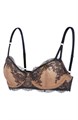 Бюстгальтер-балконет без подкладки с кружевным дизайном и атласными бретелями, Savage X Fenty Lacestruck 10047532