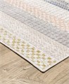 Oriental Weavers Ковер Cavett CAV08 200x290 см, мягкий и синтетический, низкопрофильный, полосатый, в современном стиле 11176220