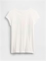 Молодёжная графическая футболка GAP Factory из мягкого джерси, с короткими рукавами и круглым вырезом 11015440