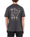 Мужская футболка Hurley Stipple с коротким рукавом и защитой от УФ 30+, 60% хлопок, 40% полиэстер 11239901
