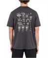 Мужская футболка Hurley Stipple с коротким рукавом и защитой от УФ 30+, 60% хлопок, 40% полиэстер 11239901