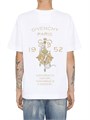 Футболка Givenchy из 100% хлопка с вышивкой змеи и люстры, классического кроя 11169757
