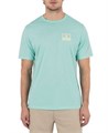 Мужская футболка с коротким рукавом Hurley Laguna Camp из средней плотности хлопка (150 г/м?) с уникальной вышивкой 11227761