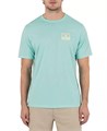 Мужская футболка с коротким рукавом Hurley Laguna Camp из средней плотности хлопка (150 г/м?) с уникальной вышивкой 11227761