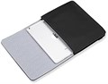 Moleskine Чехол для ноутбука 10 дюймов из черного полиуретана с эластичными боковинами и вельветовой подкладкой 11241278