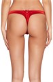 Трусики-стринги из мягкой шелковой смеси fleur du mal с изящным бантиком сзади 10041251
