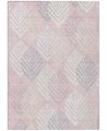 Addison Стираемый в машине ковер Chantille 3x4.3 м, ультратонкий, UV-устойчивый, современный цветочный дизайн 11176707