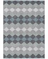 Addison Ковер Chantille 10',x14',, стираемый в машине, с геометрическим дизайном, для внутреннего и наружного использования 11177254