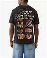 Мужская футболка True Religion с градиентным графическим принтом и круглым вырезом 11233759